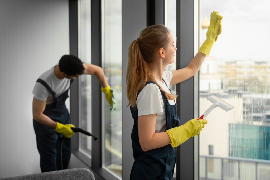 cleaning team