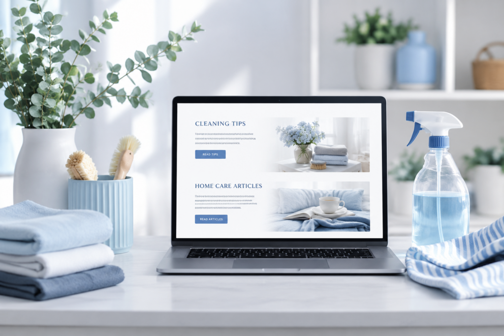 Home cleaning blog